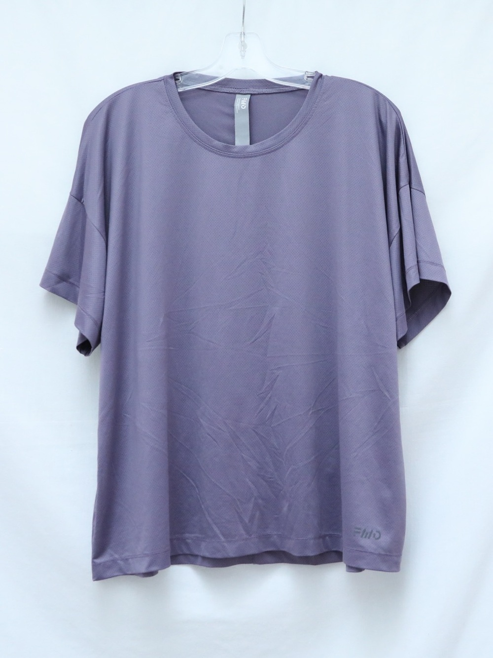 FWD Sportchek athletic women's top t-shirt purple workout gym plus size 1X lilac